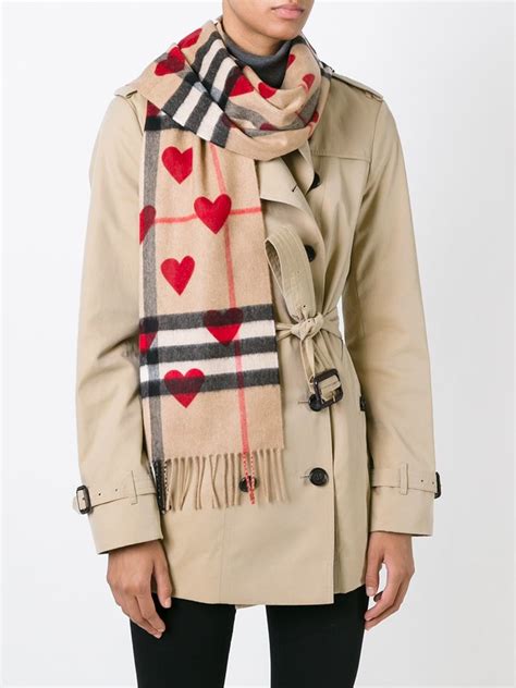 burberry scarf heart|most popular burberry scarf.